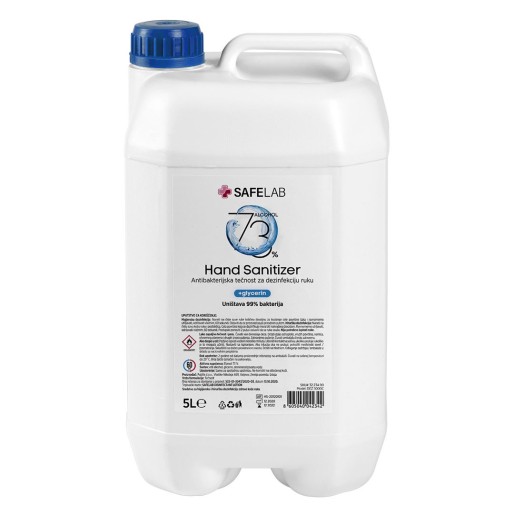 DEZ 5000C, antibacterial hand lotion, 5 l, white