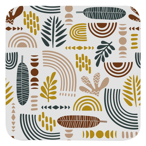 SUBLI COASTER SQUARE, podmetač beli