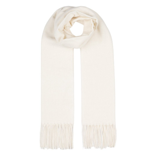 AVALA, scarf, off white