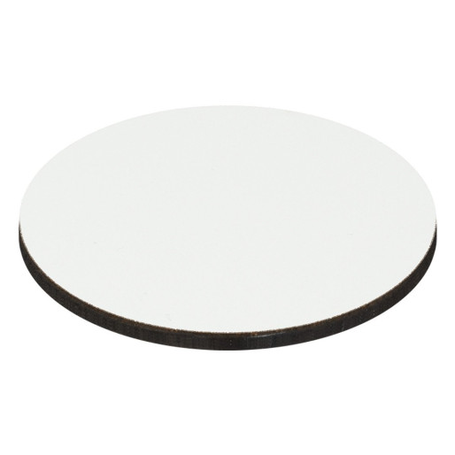 SUBLI COASTER ROUND, podmetač, beli