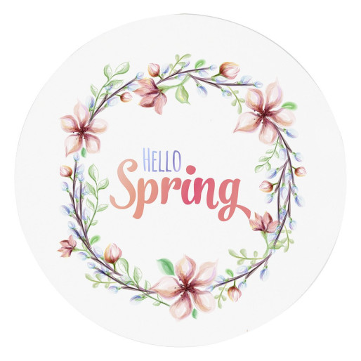 SUBLI COASTER ROUND, podmetač, beli