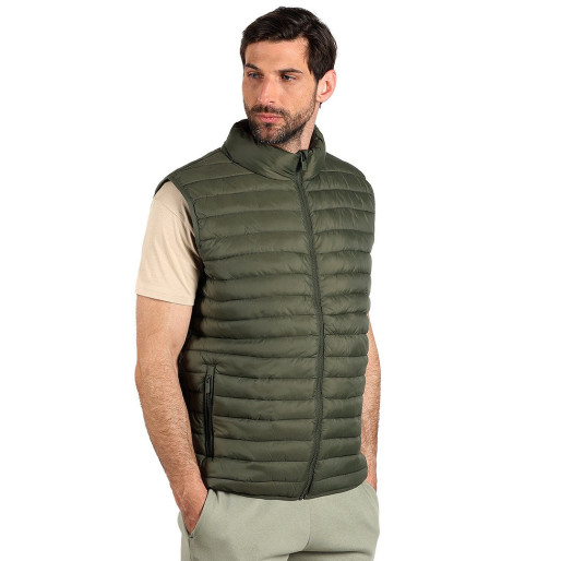 LIBERTY VEST MEN, light padded bodywarmer, olive