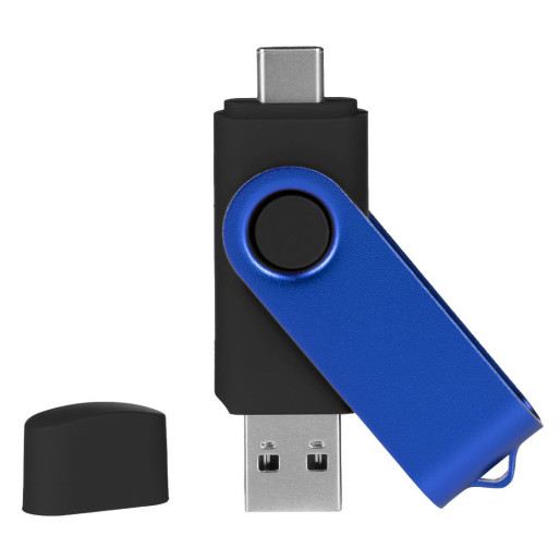 SMART C BLUE, usb flash memory, black, 16GB