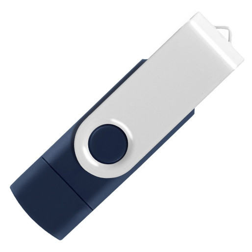 SMART C WHITE, usb flash memory, blue, 32GB