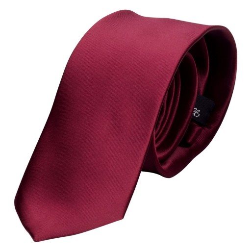 KENT, necktie, burgundy