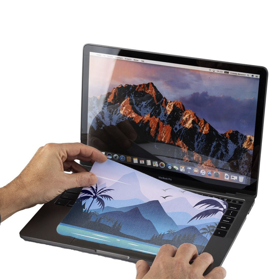 PURE PAD, microfiber mouse pad 3 in 1, white