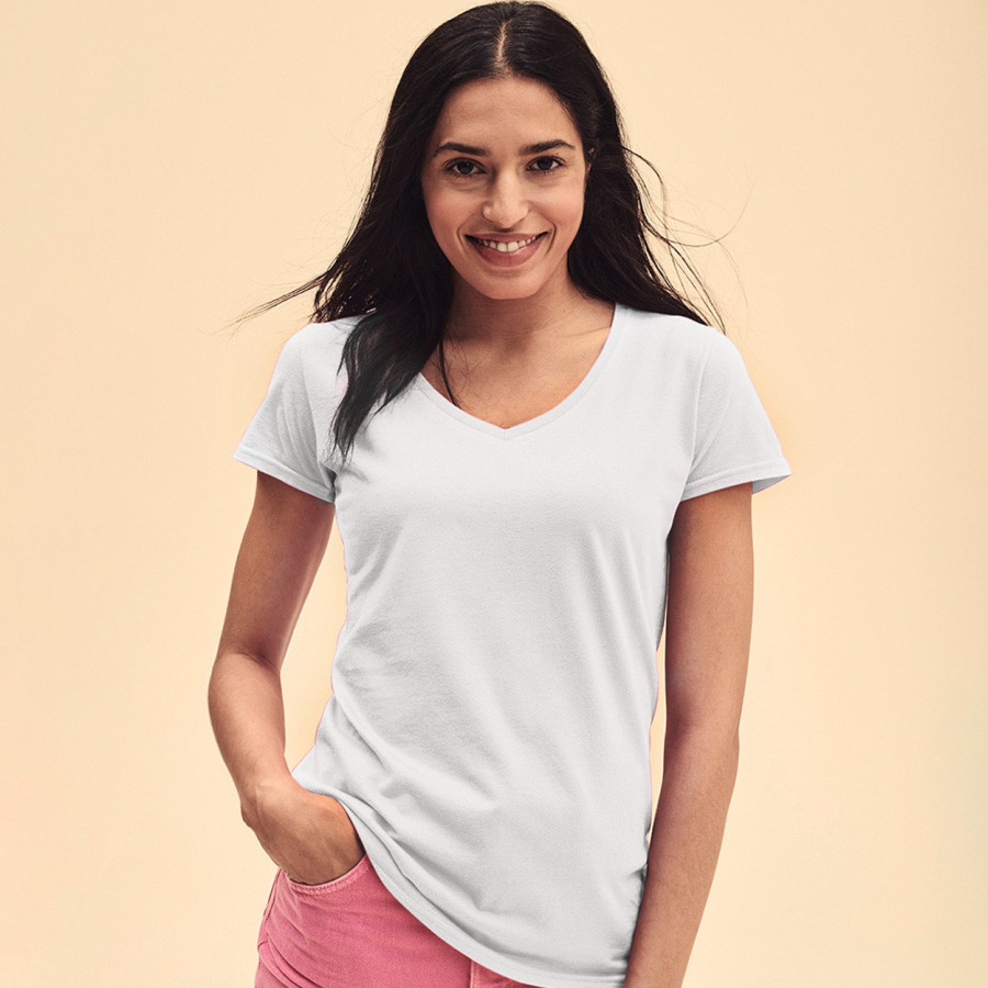Iconic V-Neck Women women T-shirt