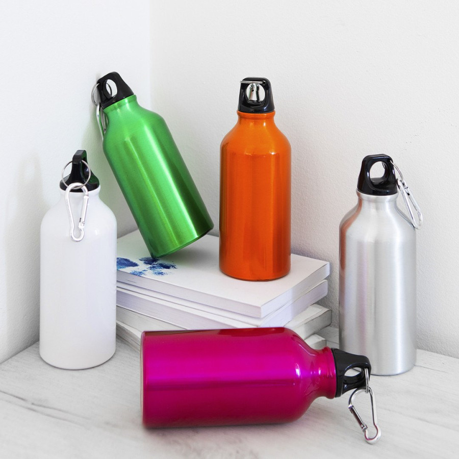CAMPUS, sportska boca, 400 ml, srebrna
