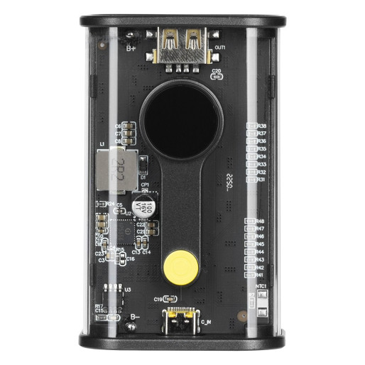 HYBRID, pomoćna baterija, 10.000 mah, tamno siva