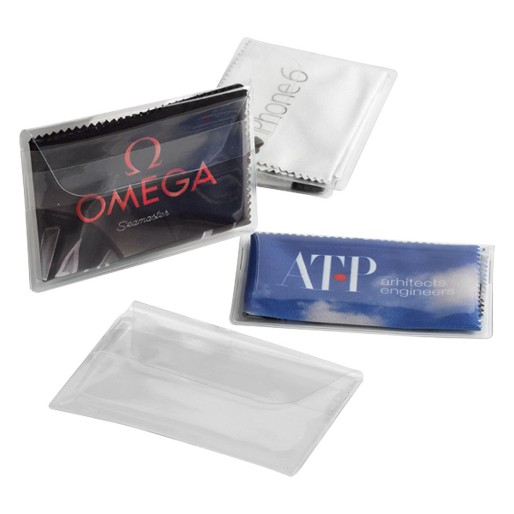 PURE PACK, plastic case for pure microfiber cloth, transparent