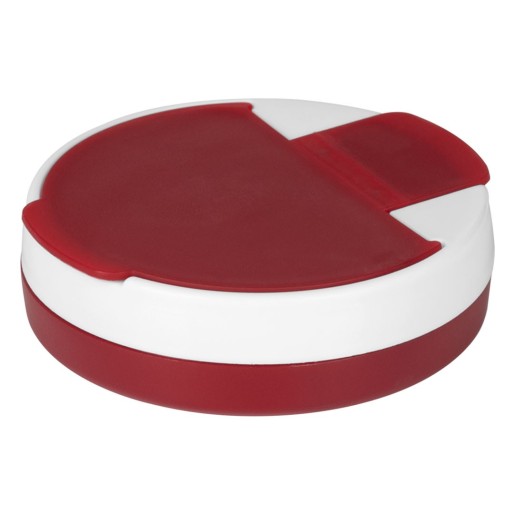 DOSE, plastic box, red