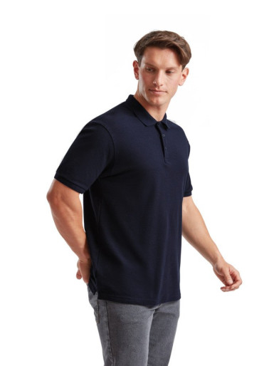 Fruit of the Loom, Premium Polo, premium polo majica za muškarce, tamno teget, M