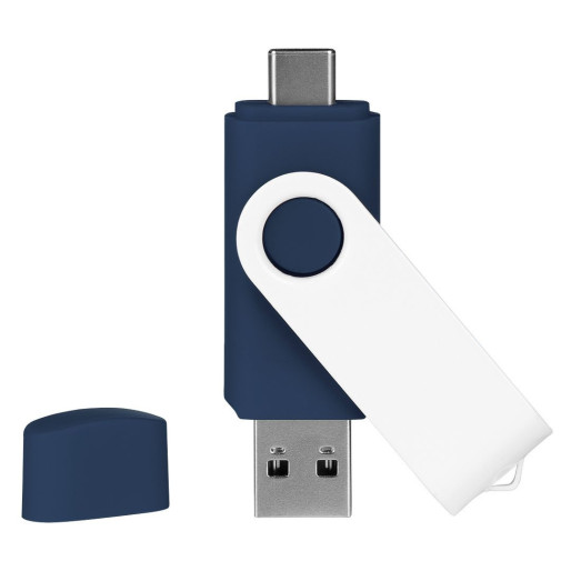 SMART C WHITE, usb flash memorija, plavi, 64GB