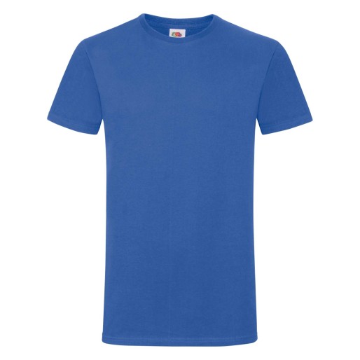 Fruit of the Loom, Sofspun, men's T-shirt, royal blue, L