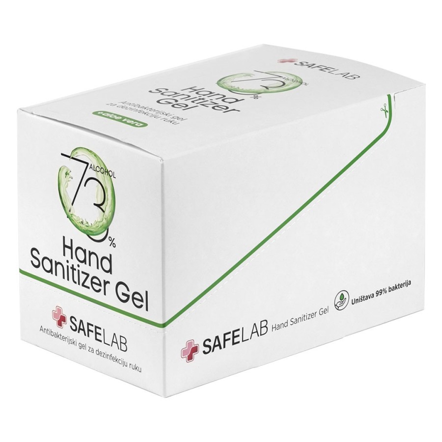 DEZ GEL 100F, antibacterial gel for hand disinfection, 100 ml, transparent