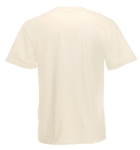 Fruit of the Loom, Valueweight, men's cotton T-shirt, natural, 2XL