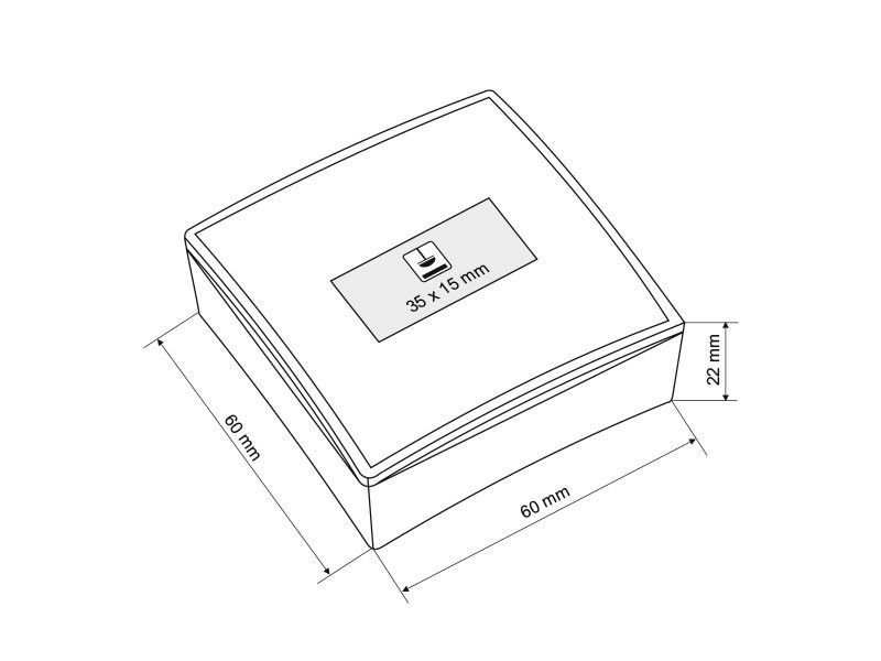 SHELL, USB Flash Drive, gray