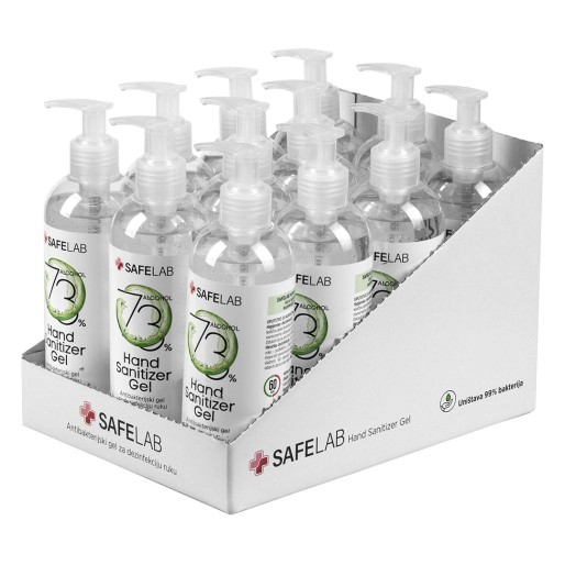 DEZ GEL 300L, antibakterijski gel za dezinfekciju ruku, 300 ml, transparentni