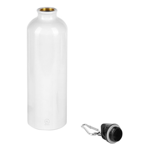 CAMPUS MAXI, sports bottle, 750 ml, white
