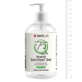 DEZ GEL 500L, antibacterial gel for hand disinfection, 500 ml, transparent