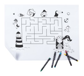 Rozim colouring placemat