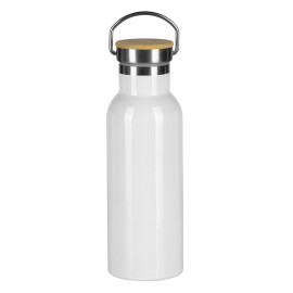 CALDO SUBLI, sublimation vacuum insulated bottle, 500 ml, white