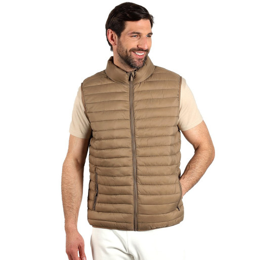 LIBERTY VEST MEN, prsluk, svetlo braon