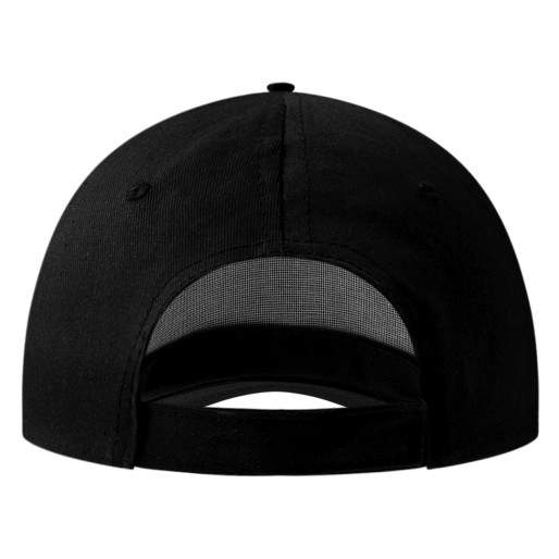 SUPER PROMO, cap, 5 panels, black