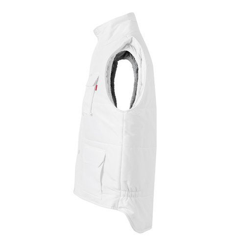 VL MEFITIS. Multi-pocket padded vest (220g/m²), in polyester (100%)