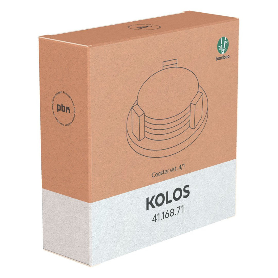 KOLOS, set podmetača, 4/1, bež
