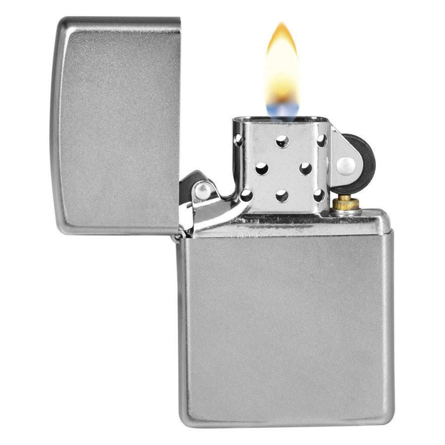 ZIPPO 205, metalni upaljač u poklon kutiji, sjajno metalni
