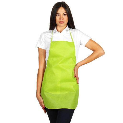 CUISINA, biodegradable apron, kiwi