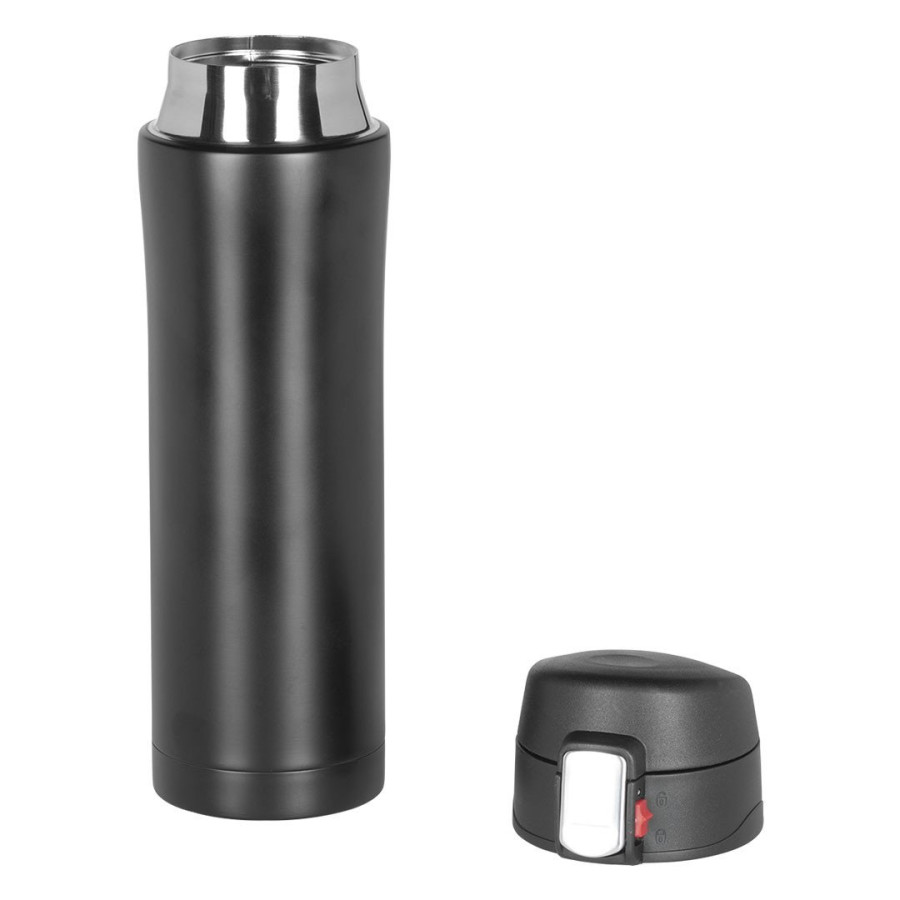 DROP, vacuum insulated flask, 500 ml, black