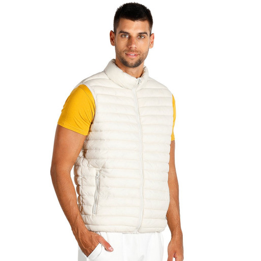 LIBERTY VEST MEN, prsluk, krem-beli