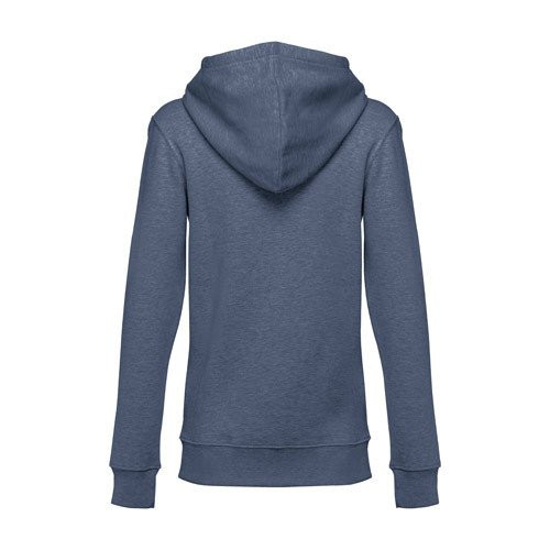 THC AMSTERDAM WOMEN II. Women's hoodie in cotton and polyester with full zip