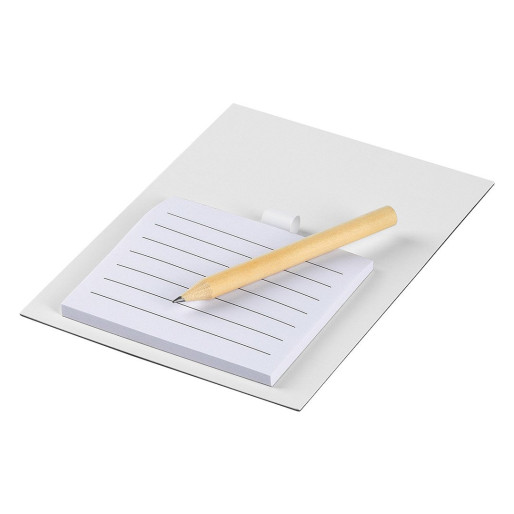 SNAP, magnetic note set, white