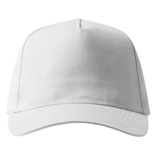 JUNIOR, dečji kačket, 5 panela, beli