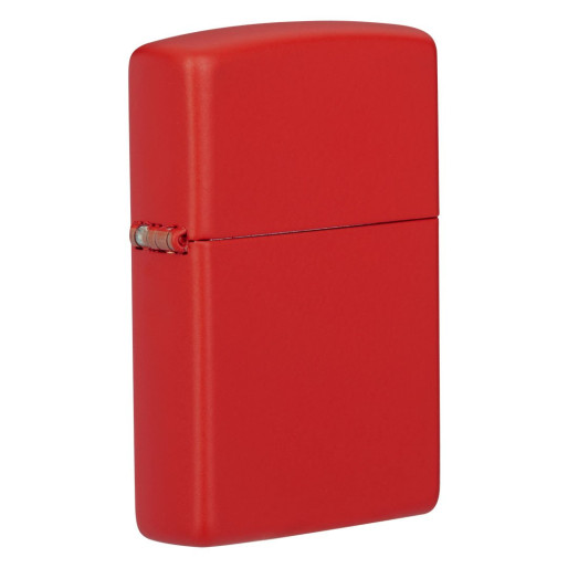ZIPPO 233, metalni upaljač u poklon kutiji, crveni