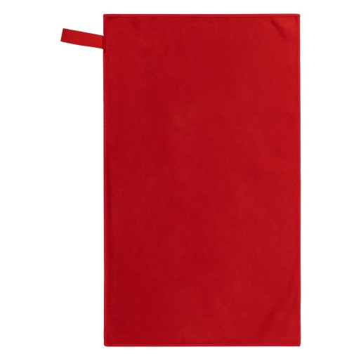 VELVET 30, microfiber towel, red