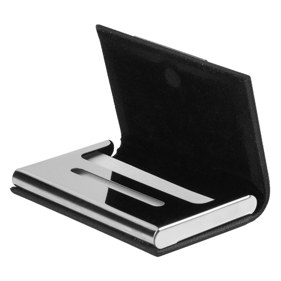 WIZARD, name card holder, black