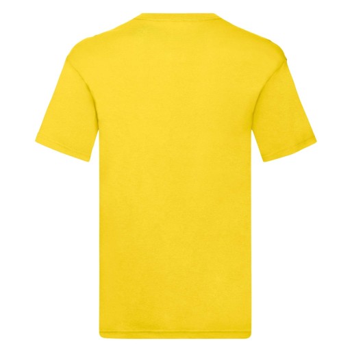 Fruit of the Loom, Original V-neck T, Men's V-neck T-shirt, Yellow, XL