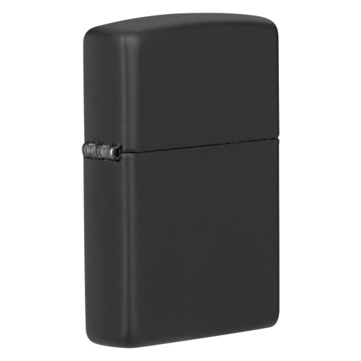 ZIPPO 218, metalni upaljač u poklon kutiji, crni
