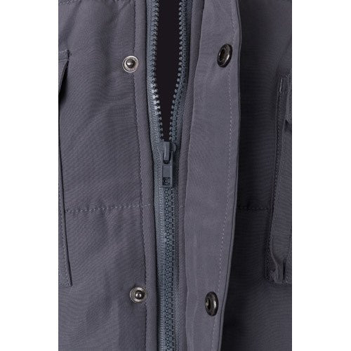 VL MEFITIS. Multi-pocket padded vest (220g/m²), in polyester (100%)