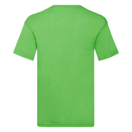 Fruit of the Loom, Original V-neck T, Men's V-neck T-shirt, lime, XL