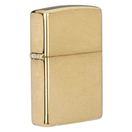 ZIPPO 204 B, metalni upaljač u poklon kutiji, zlatni