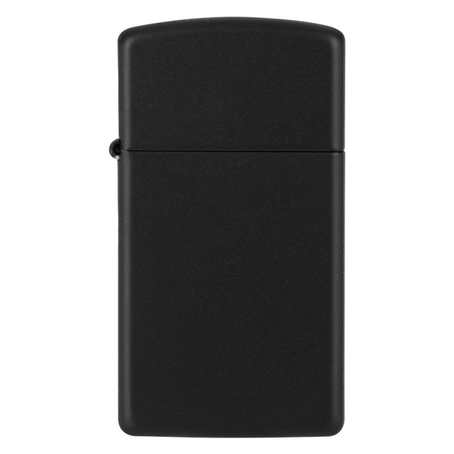 ZIPPO 1618, metalni upaljač u poklon kutiji, crni