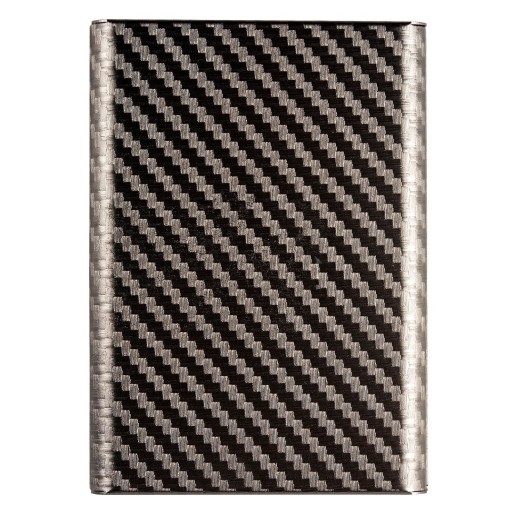 MATE, držač za kartice sa rfid zaštitom, tamno metalni