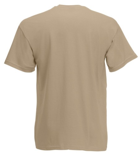Fruit of the Loom, Valueweight, Men's Cotton T-shirt, khaki, S