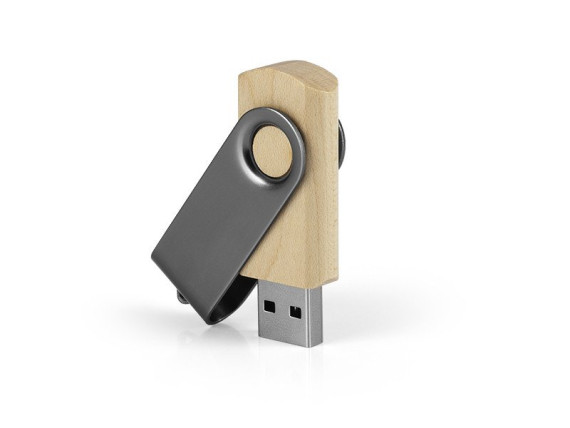 SMART WOOD 3.0, usb flash memorija, bež, 16GB