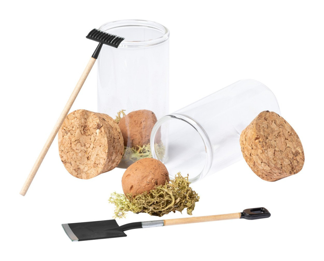 Winsu flower planting kit, with rake